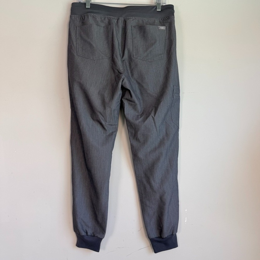 Figs Womens Zamora 2.0 Jogger Scrub Pants Medium Gray Stretch - Picture 4 of 8